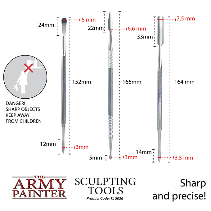 Sculpting Tools TAPTL5036 Army Painter Tools
